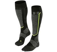 FALKE SB2 U Kh lana hilo funcional gruesos cálidos 1 par, Calcetines de esquí Unisex adulto, Negro Black-Mix 3010, 42-43