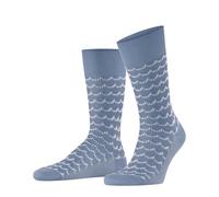 FALKE Sea Rock M So algodón estampados 1 par, Calcetines Hombre, Azul Sky Blue 6876, 39-42