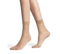 FALKE Seidenglatt 15 DEN W So transparente lisos 1 par, Calcetines Mujer, Color piel Powder 4169, 35-38