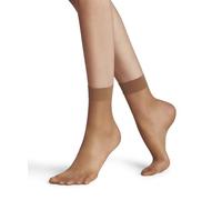 FALKE Seidenglatt 15 DEN W So transparente lisos 1 par, Calcetines Mujer, Color piel Sun 4299, 39-42