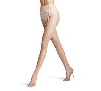 FALKE Seidenglatt 15 DEN W Sto transparente lisas 1 par, Medias Mujer, Color piel Powder 4169, M