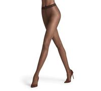 FALKE Seidenglatt 15 DEN W Ti transparente lisas 1 pieza, Pantimedias Mujer, Marrón Espresso 5188, M-L