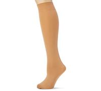 FALKE Seidenglatt 40 DEN W Kh semiopaco lisos 1 par, Calcetines largos Mujer, Color piel Powder 4169, 35-38