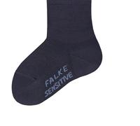 FALKE Sensitive B So algodón puños sin presión 1 par, Calcetines Unisex bebé, Azul Dark Navy 6370, 80-92