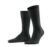 FALKE Sensitive Berlin M So lana algodón puños sin presión 1 par, Calcetines Hombre, Verde Forest 7474, 39-42
