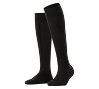 FALKE Sensitive Berlin W Kh lana algodón puños sin presión 1 par, Calcetines largos Mujer, Negro Black 3000, 35-38