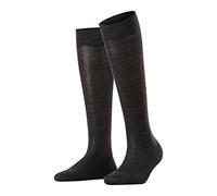 FALKE Sensitive London W Kh algodón puños sin presión 1 par, Calcetines largos Mujer, Gris Anthracite Melange 3080, 39-42