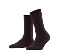 FALKE Sensitive London W SO algodón con cinturilla de confort 1 par, Calcetines Mujer, Rojo (Barolo 85960), 39-42