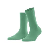 FALKE Sensitive London W So algodón puños sin presión 1 par, Calcetines Mujer, Turquesa Ocean Green 7506, 35-38