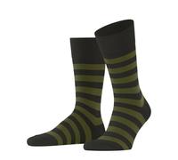 FALKE Sensitive Mapped Line M So algodón puños sin presión 1 par, Calcetines Hombre, Verde Military 7826, 47-50