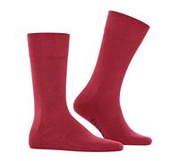 FALKE Sensitive New York M So lyocell puños sin presión 1 par, Calcetines Hombre, Rojo Scarlet 8228, 43-46