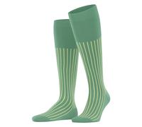 FALKE Shadow M Kh algodón estampados 1 par, Calcetines largos Hombre, Turquesa Ocean Green 7506, 43-44