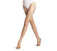 FALKE Shelina 12 DEN W STU ultra-transparente unicolor 1 par, Medias Mujer, Color piel (Golden 4699), S