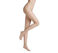 FALKE Shelina Toeless 12 DEN W Ti ultra-transparente lisas 1 pieza, Pantimedias Mujer, Color piel Crystal 4409, S