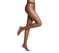 FALKE Shelina Toeless 12 DEN W TI Ultra-Transparent Einfarbig 1 Stück Pantimedias, Braun (Espresso 5188), L para Mujer