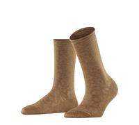 FALKE Shiny Special Edition W So lyocell lisos 1 par, Calcetines Mujer, Amarillo Old Brass 1220, 39-42