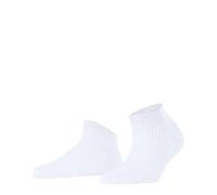 FALKE Shiny W Sn viscosa lisos 1 par, Calcetines cortos Mujer, Blanco White 2000, 35-38