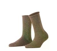 FALKE Shiny W So lyocell lisos 1 par, Calcetines Mujer, Marrón Dark Brown 5233, 35-38