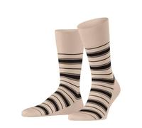 FALKE Shirtline M So algodón estampados 1 par, Calcetines Hombre, Beis Tropicana 8049, 41-42