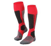 FALKE SK1 Comfort M KH lana seda hilo funcional calida gruesa 1 par, Calcetines de esquí Hombre, Rojo (Lipstick 8000), 42-43
