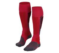 FALKE SK1 Comfort W Kh lana seda hilo funcional gruesos cálidos 1 par, Calcetines de esquí Mujer, Rojo Rose 8680, 37-38