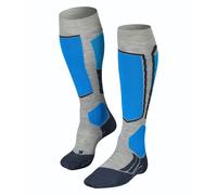 Falke SK2 calcetines de esquí, calcetines de esquí, hombres, gris 46-48 Light Grey