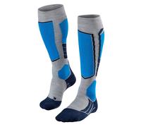Falke SK2 Calcetines de esquí de lana, hombres, gris 46-48 Light Grey