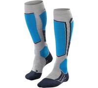 FALKE SK2 Intermediate Wool M Kh lana hilo funcional gruesos cálidos 1 par, Calcetines de esquí Hombre, Gris Light Grey 3400, 42-43