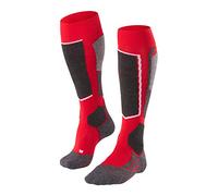 FALKE SK2 Intermediate M KH lana calida gruesa 1 par, Calcetines de esquí Hombre, Rojo (Lipstick 8000), 46/48 EU
