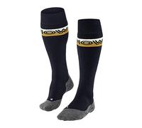 FALKE SK2 Intermediate M Kh lana hilo funcional gruesos cálidos 1 par, Calcetines de esquí Hombre, Azul Marine 6120, 42-43