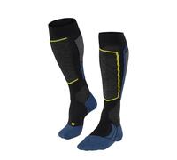 FALKE SK2 Intermediate M Kh lana hilo funcional gruesos cálidos 1 par, Calcetines de esquí Hombre, Negro Black 3001, 44-45