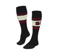 FALKE SK2 Intermediate M Kh lana hilo funcional gruesos cálidos 1 par, Calcetines de esquí Hombre, Negro Black 3000, 46-48