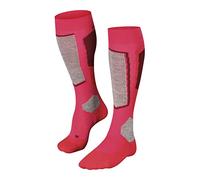 FALKE SK2 Intermediate W Kh lana hilo funcional gruesos cálidos 1 par, Calcetines de esquí Mujer, Rojo Rose 8680, 41-42