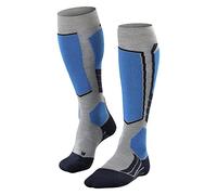 FALKE SK2 Intermediate Wool Hombre Minimedias Skiing | con acolchado medio para mayor comodidad y control