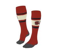 FALKE SK2 Intermediate Wool M Kh lana hilo funcional gruesos cálidos 1 par, Calcetines de esquí Hombre, Naranja Samba Orange 8182 Trend, 39-41