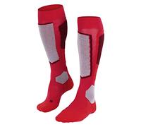 FALKE SK2 Intermediate Wool W Kh lana hilo funcional gruesos cálidos 1 par, Calcetines de esquí Mujer, Rojo Rose 8680, 41-42