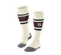 FALKE SK2 Intermediate Wool W Kh lana hilo funcional gruesos cálidos 1 par, Calcetines de esquí Mujer, Blanco Off-White 2040 Trend, 35-36