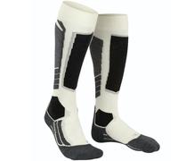 Falke SK2 Calcetines de esquí de lana, las mujeres, blanco roto 35-36 Offwhite
