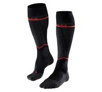FALKE SK4 Energizing Light W Kh lana hilo funcional con compresión 1 par, Calcetines de esquí Mujer, Negro Black-Mix 3010, 39-40