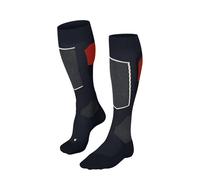 FALKE SK4 Advanced M Kh lana hilo funcional finos cálidos 1 par, Calcetines de esquí Hombre, Azul Limoges 6117-O, 46-48
