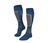 FALKE SK4 Advanced M Kh lana hilo funcional finos cálidos 1 par, Calcetines de esquí Hombre, Turquesa Ocean 6836-O, 44-45