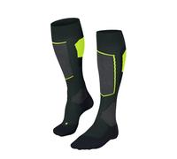 FALKE SK4 Advanced M Kh lana hilo funcional finos cálidos 1 par, Calcetines de esquí Hombre, Verde Holly 7385-O, 44-45