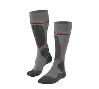 FALKE SK4 Energizing Light M Kh lana hilo funcional con compresión 1 par, Calcetines de esquí Hombre, Gris Light Grey 3400, 46-48