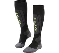 Falke SK5 Expert, calcetines de esquí, hombre, negro 39-41 Black-Lightning