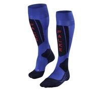 FALKE SK5 Expert M Kh seda hilo funcional finos cálidos 1 par, Calcetines de esquí Hombre, Azul Olympic 6940 Trend, 39-41