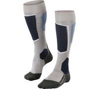 Falke SK6 Pro, calcetines de esquí, mujer, gris 41-42 M.Grey Mel