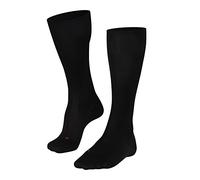 FALKE SK7 calcetines de esquí hombre sintético negro anti ampollas la rápida evacuación de la humedad ultraligeros específicamente desarrollados para esquiadores profesionales 1 par
