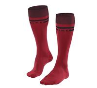 FALKE SK7 Race M Kh hilo funcional finos cálidos 1 par, Calcetines de esquí Hombre, Rojo Lipstick 8000, 39-41
