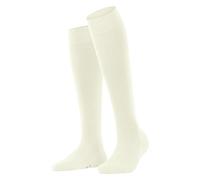 FALKE Softmerino W Kh lana algodón lisos 1 par, Calcetines largos Mujer, Blanco Off-White 2040, 39-40