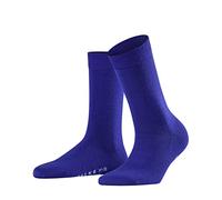 FALKE Softmerino W So lana algodón lisos 1 par, Calcetines Mujer, Azul Imperial 6065, 41-42